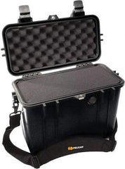 Pelican Products, Inc. - 8-23/32" Wide x 13-5/32" High, Top Loader Case - Black, Polypropylene - Industrial Tool & Supply