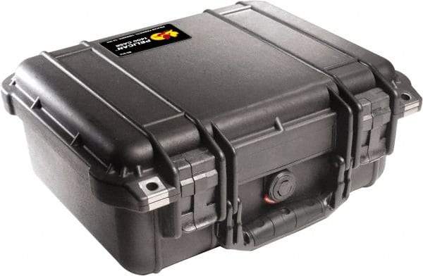 Pelican Products, Inc. - 11-5/8" Wide x 6" High, Clamshell Hard Case - Black, Polypropylene - Industrial Tool & Supply