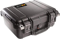 Pelican Products, Inc. - 11-5/8" Wide x 6" High, Clamshell Hard Case - Black, Polypropylene - Industrial Tool & Supply