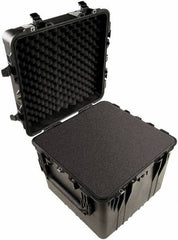 Pelican Products, Inc. - 22-7/16" Wide x 21-1/4" High, Cube Case - Black, Polypropylene - Industrial Tool & Supply