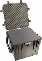 Pelican Products, Inc. - 20-1/2" Wide x 19-1/4" High, Cube Case - Black, Polypropylene - Industrial Tool & Supply