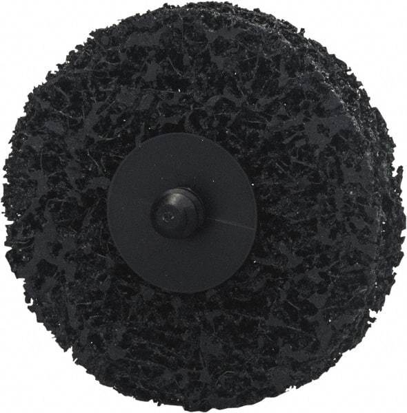 Norton - 2" Fine Grade Silicon Carbide Deburring Disc - Quick Change Connection, 22,100 Max RPM - Industrial Tool & Supply