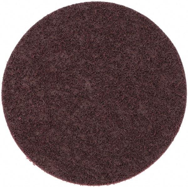 Norton - 8" Diam, 80 Grit, Aluminum Oxide Hook & Loop Disc - Medium Grade, Nonwoven, - Industrial Tool & Supply