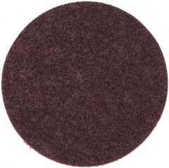 Norton - 8" Diam, 80 Grit, Aluminum Oxide Hook & Loop Disc - Medium Grade, Nonwoven, - Industrial Tool & Supply