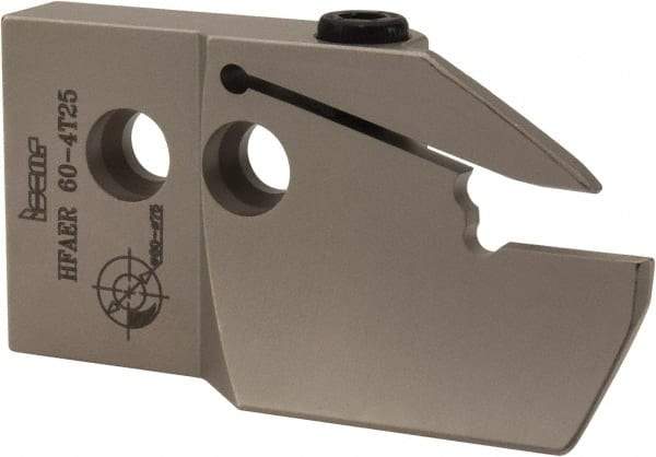 Iscar - 4mm Groove Width, 25mm Max Depth of Cut, Right Hand Cut, HFAE Indexable Grooving Blade - DGN/DGNC/DGNM-C, DGN/DGNM-J/JS/JT, DGN-UT/UA, GRIP, HFPR/L, HGPL Insert Style, Series Heliface - Industrial Tool & Supply