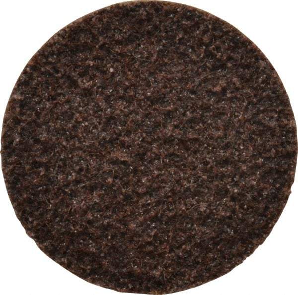 Norton - 3" Disc Diam, Aluminum Oxide Quick Change Disc - Type R Attaching System, Nonwoven, Medium Grade, 12,000 RPM - Industrial Tool & Supply