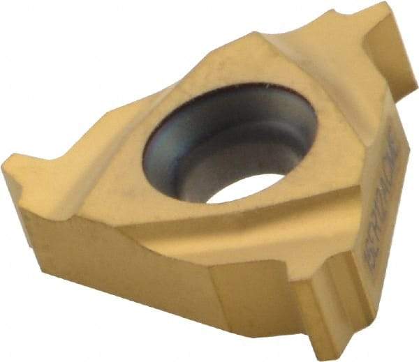 Seco - 16ER External Right Hand 12 Acme Laydown Threading Insert - Grade CP500, TiAlN/TiN Coated Carbide, 9.53mm Inscribed Circle - Industrial Tool & Supply