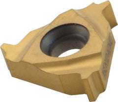 Seco - 16ER External Right Hand 12 Acme Laydown Threading Insert - Grade CP500, TiAlN/TiN Coated Carbide, 9.53mm Inscribed Circle - Industrial Tool & Supply