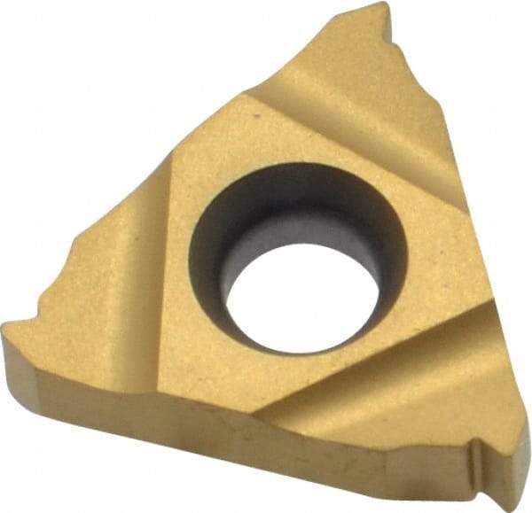 Seco - 16ER External Right Hand 18 UN Laydown Threading Insert - Grade CP500, TiAlN/TiN Coated Carbide - Industrial Tool & Supply