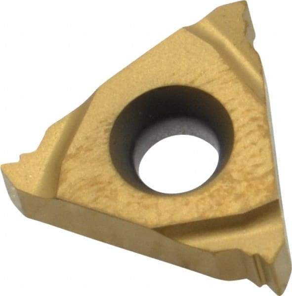 Seco - 16ER External Right Hand 20 UN Laydown Threading Insert - Grade CP500, TiAlN/TiN Coated Carbide - Industrial Tool & Supply