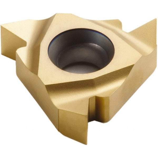 Seco - 16NL Internal Left Hand 14-8 Partial Profile 60° Laydown Threading Insert - Grade CP500, TiAlN/TiN Coated Carbide - Industrial Tool & Supply