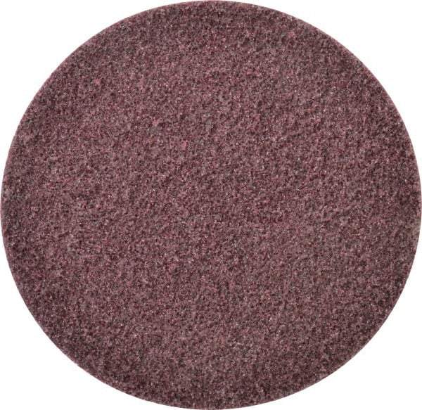 Norton - 5" Diam, 120 Grit, Aluminum Oxide Hook & Loop Disc - Fine Grade, Nonwoven, - Industrial Tool & Supply