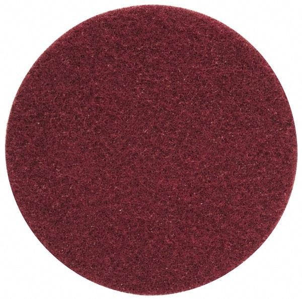 Norton - 7" Diam, 120 Grit, Aluminum Oxide Hook & Loop Disc - Fine Grade, Nonwoven, - Industrial Tool & Supply