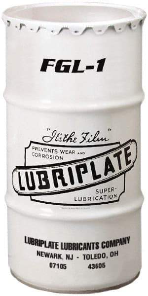 Lubriplate - 120 Lb Drum Aluminum General Purpose Grease - White, Food Grade, 360°F Max Temp, NLGIG 1, - Industrial Tool & Supply