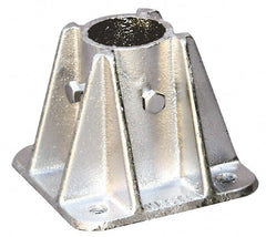 Vestil - Rail Mount Kits & Parts Type: Single Socket Floor Mount Mounting Plate Width (Inch): 5 - Industrial Tool & Supply