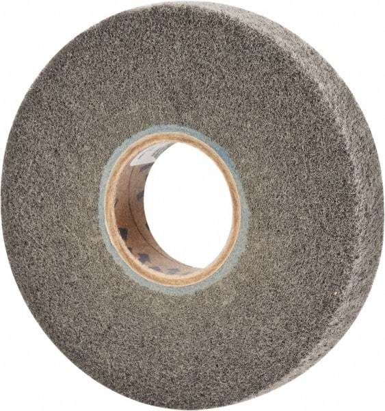 Norton - 6" Diam 360 Grit Silicon Carbide Unmounted Flap Wheel - 2" Hole, 1" Wide, Density 5, Nonwoven, Grade Very Fine, 3,000 Max RPM - Industrial Tool & Supply