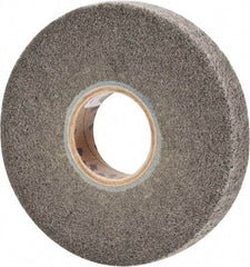 Norton - 6" Diam 360 Grit Silicon Carbide Unmounted Flap Wheel - 2" Hole, 1" Wide, Density 5, Nonwoven, Grade Very Fine, 3,000 Max RPM - Industrial Tool & Supply