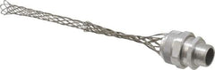 Woodhead Electrical - 19.05 to 22.23mm Capacity, Liquidtight, Straight Strain Relief Cord Grip - 3/4 NPT Thread, 9-1/2" Long, Aluminum - Industrial Tool & Supply