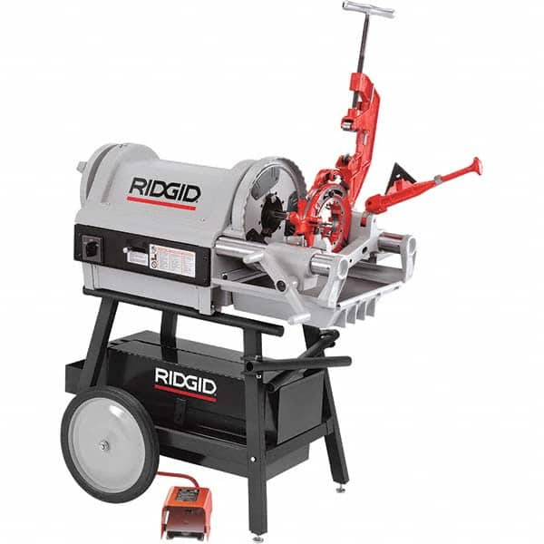 Ridgid - Pipe Threading Machines Maximum Pipe Size Capacity (mm): 100.00 Maximum Pipe Size Capacity (Inch): 4 - Industrial Tool & Supply