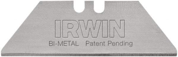 Irwin - 100 Piece Bi-Metal Safety Blade - 5-3/4" OAL - Industrial Tool & Supply