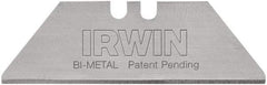 Irwin - 100 Piece Bi-Metal Safety Blade - 5-3/4" OAL - Industrial Tool & Supply