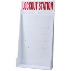 Brady - Empty Polystyrene Lockout Device Station - Industrial Tool & Supply