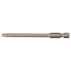 Security Torx Power Bit T30s × 90mm. 5 Bit Pack. - Industrial Tool & Supply