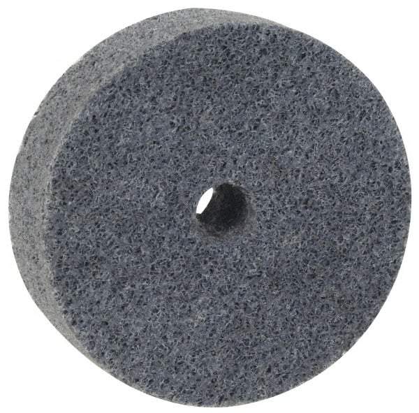 Norton - 12" Diam, 2" Face Width, 5" Center Hole, Medium Grade, Aluminum Oxide Deburring Wheel - Convolute, Hard Density 7 Grade, 2,500 RPM - Industrial Tool & Supply