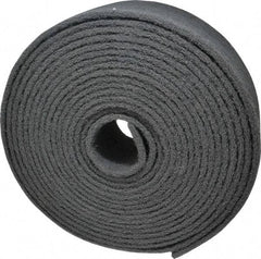 Norton - 30' Long x 4" Wide Nonwoven Roll - Very Fine Grade, Gray, Silicon Carbide - Industrial Tool & Supply