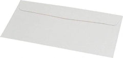 UNIVERSAL - 6-1/2" Long x 3-5/8" Wide Gummed Flap Plain White Envelope - 24 Lb Paper Weight - Industrial Tool & Supply