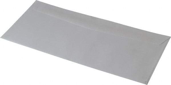 UNIVERSAL - 8-7/8" Long x 3-7/8" Wide Gummed Flap Plain White Envelope - 24 Lb Paper Weight - Industrial Tool & Supply