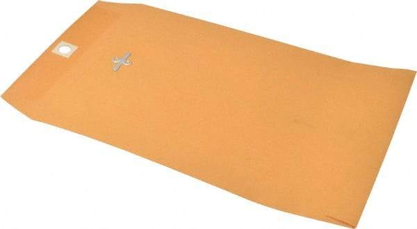 UNIVERSAL - 9-1/2" Long x 6-1/2" Wide Clasp with Gummed Flap Kraft Envelope - 28 Lb Paper Weight - Industrial Tool & Supply