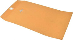 UNIVERSAL - 9-1/2" Long x 6-1/2" Wide Clasp with Gummed Flap Kraft Envelope - 28 Lb Paper Weight - Industrial Tool & Supply