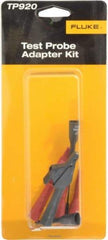Fluke - Black/Red Electrical Test Equipment Probe Set - Use with TL71, TL75 Test Probes - Industrial Tool & Supply