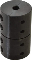 Climax Metal Products - 1/2" Inside x 2" Outside Diam, Machinable Rigid Coupling - No Keyway - 3" Long - Industrial Tool & Supply