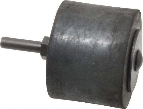 Merit Abrasives - 1-1/2" Wide x 2" Diam, Spiral Band Drum - 1/4" Shank Diam, 8,000 RPM - Industrial Tool & Supply