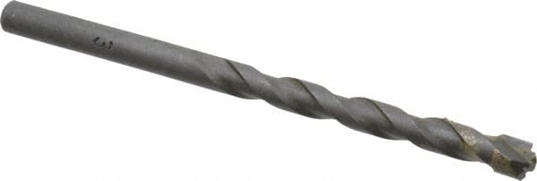 Relton - 3/16" Diam, Straight Shank, Carbide-Tipped Rotary & Hammer Drill Bit - Industrial Tool & Supply