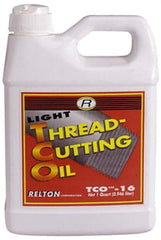Relton - TCO-14, 55 Gal Drum Tapping Fluid - Straight Oil, For Thread Smoothing - Industrial Tool & Supply