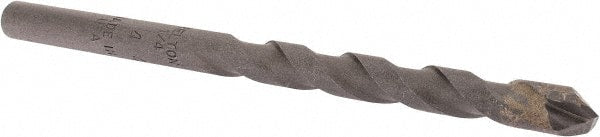 Relton - 1/4" Diam, Straight Shank, Carbide-Tipped Rotary & Hammer Drill Bit - Industrial Tool & Supply