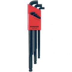 Bondhus - Hex Key Sets Tool Type: Ball End Handle Type: L-Key Long Arm - Industrial Tool & Supply