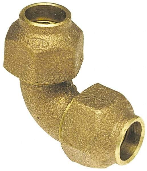 NIBCO - 2" Cast Copper Pipe Fitting - FL x FL - Industrial Tool & Supply