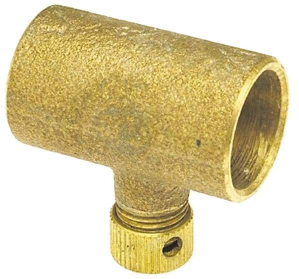 NIBCO - 3/4" Cast Copper Pipe Drain Coupling - C x C, Pressure Fitting - Industrial Tool & Supply