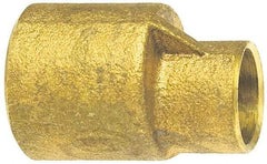 NIBCO - 1-1/4 x 1" Cast Copper Pipe Eccentric Coupling - C x C, Pressure Fitting - Industrial Tool & Supply