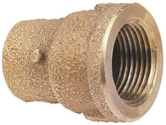 NIBCO - 1-1/2 x 1" Cast Copper Pipe Adapter - C x F, Pressure Fitting - Industrial Tool & Supply