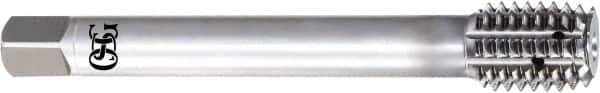 OSG - 1-8 UNC 3B H8 Thread Limit Modified Bottoming Thread Forming Tap - Cobalt, TiCN Finish, 160mm OAL, 2-1/2" Thread Length, Right Hand Thread, Series 16050 - Industrial Tool & Supply