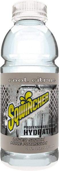 Sqwincher - 20 oz Bottle Cool Citrus Activity Drink - Ready-to-Drink - Industrial Tool & Supply