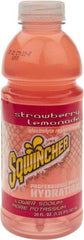 Sqwincher - 20 oz Bottle Strawberry Lemonade Activity Drink - Ready-to-Drink - Industrial Tool & Supply