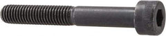 Made in USA - M8x1.25 Metric Coarse Hex Socket Drive, Socket Cap Screw - Grade 12.9 Alloy Steel, Black Oxide Finish, Partially Threaded, 60mm Length Under Head - Industrial Tool & Supply