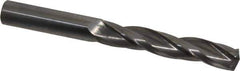 Accupro - 5/8" 150° Solid Carbide Jobber Drill - Bright Finish, Spiral Flute, 6" OAL, Standard Point - Industrial Tool & Supply