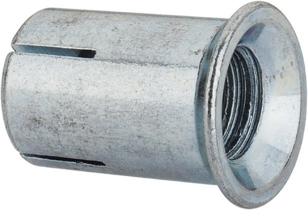 DeWALT Anchors & Fasteners - 1/2" Diam, 3/8-16, 3/4" OAL, Drop In Concrete Anchor - Industrial Tool & Supply